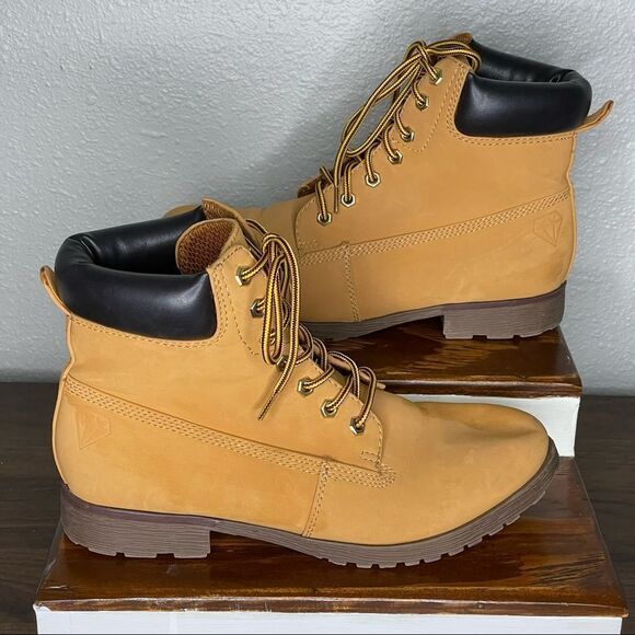 Rock & Candy Tan Bulldozer Boots Size 7.5 - Picture 2 of 13